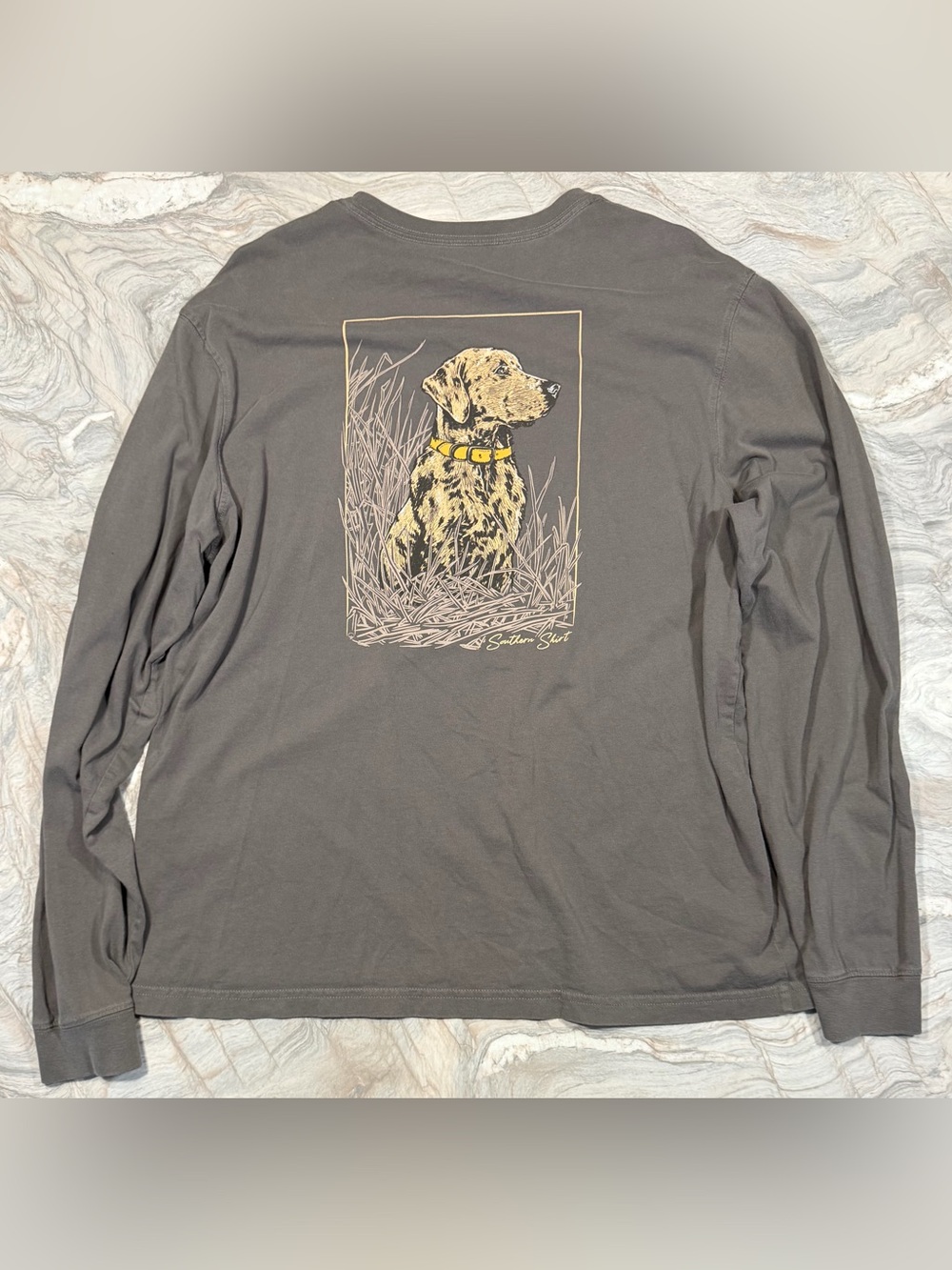 Southern Shirt Grey Long-Sleeve T-Shirt Men’s Large